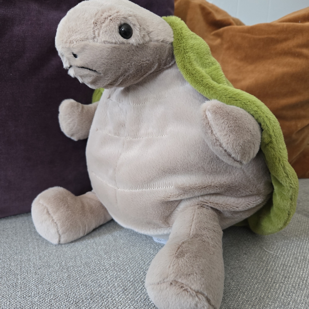 Rare Jellycat Timmy Turtle Stuffed Animal: 11" Ultra-Soft Plush W/ Dust Bag USA